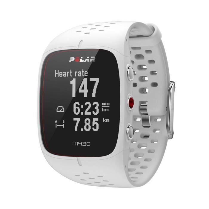 Montre Sport POLAR M430 - Gps Cardio Poignet - Taille S - Blanc