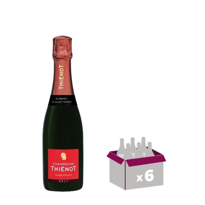 CHAMPAGNE THIENOT Brut - 6x 37,5 cl - AOC