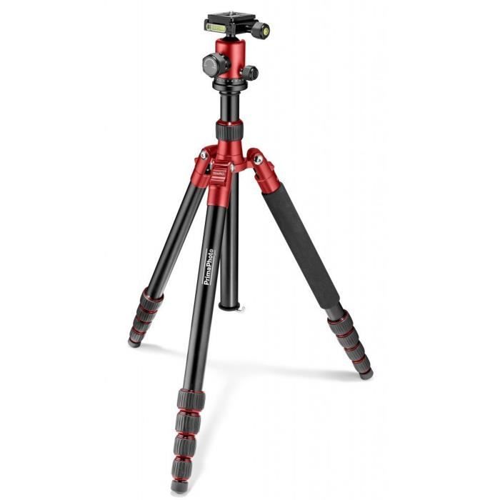 Primaphoto Traveller Trépied grand modèle Rouge