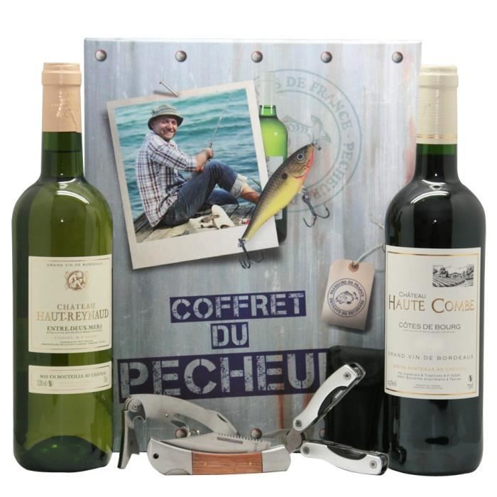 Coffret du Pêcheur vin et accessoires