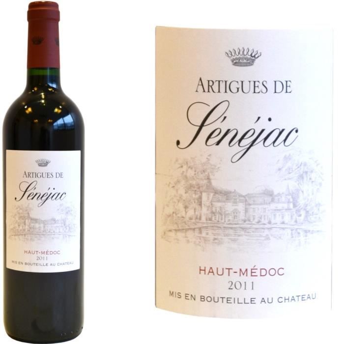 Artigues de Sénejac rouge 2011 Haut Médoc - Vin rouge de Bordeaux