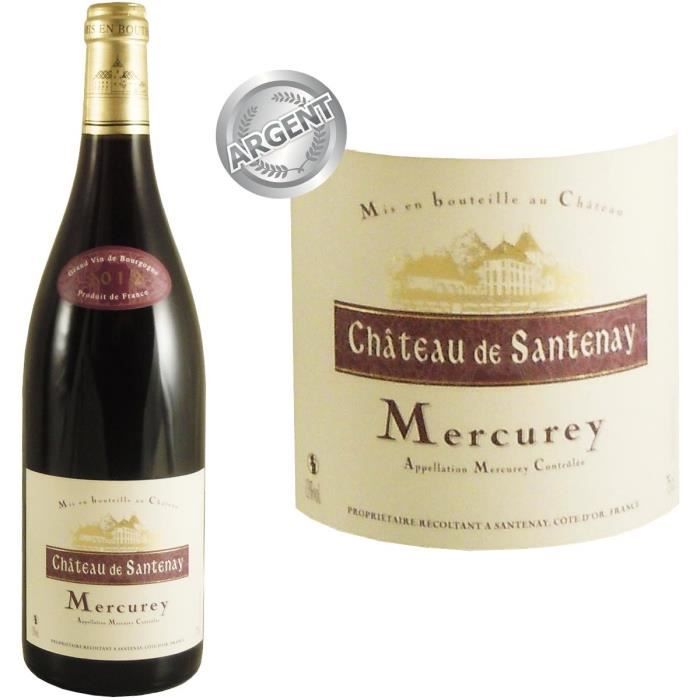 Château de Santenay 2012 Mercurey - Vin rouge de Bourgogne