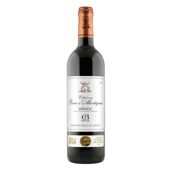 Château Pierre de Montignac 2012 Médoc Cru Bourgeois - Vin rouge de Bordeaux
