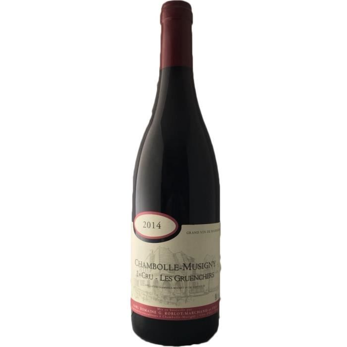 Domaine Roblot-Marchand Les Gruenchers 2014 Chambolle-Musigny - Vin rouge de Bourgogne