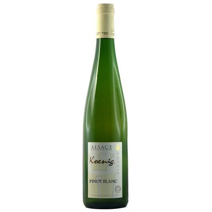 KOENIG Pinot Blanc Grand Vin d'Alsace Casher - Blanc - 75 cl