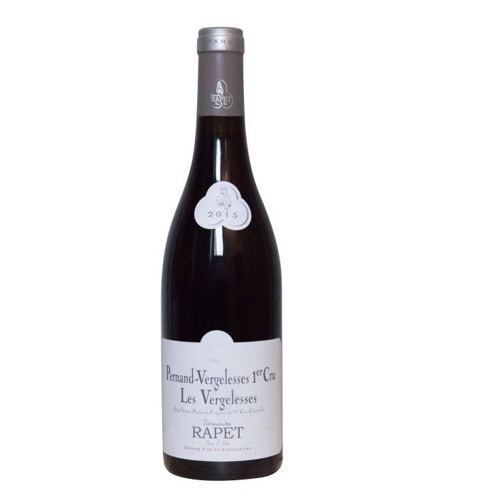 Domaine Rapet Père & Fils 2015 Pernand-Vergelesses Premier Cru Les Vergelesses - Vin rouge de Bourgogne