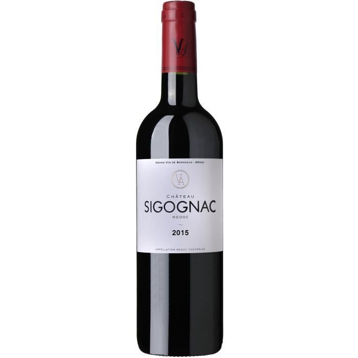 Château Sigognac 2015 Médoc - Vin rouge de Bordeaux