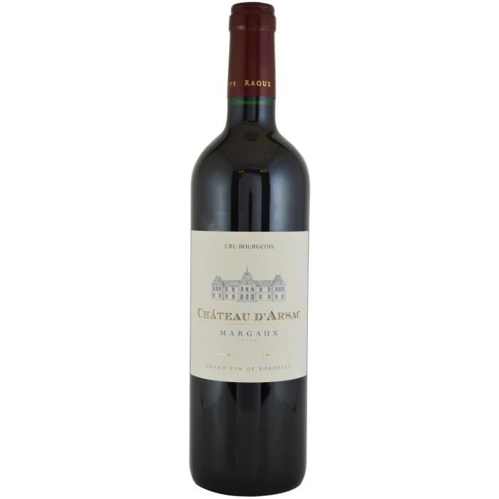 Château d'Arsac 2012 Margaux - Vin rouge de Bordeaux