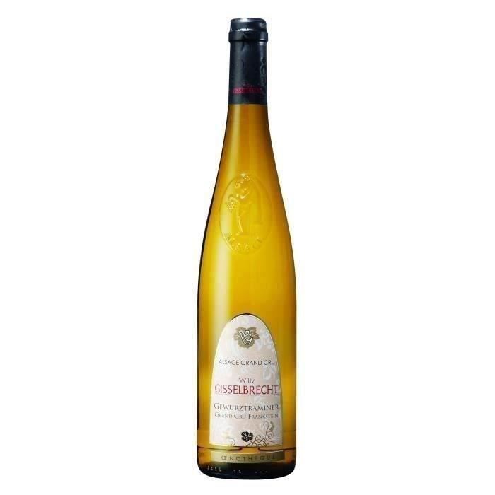 Gisselbrecht 2018 Gewürztraminer Grand Cru Frankstein - Vin blanc d'Alsace