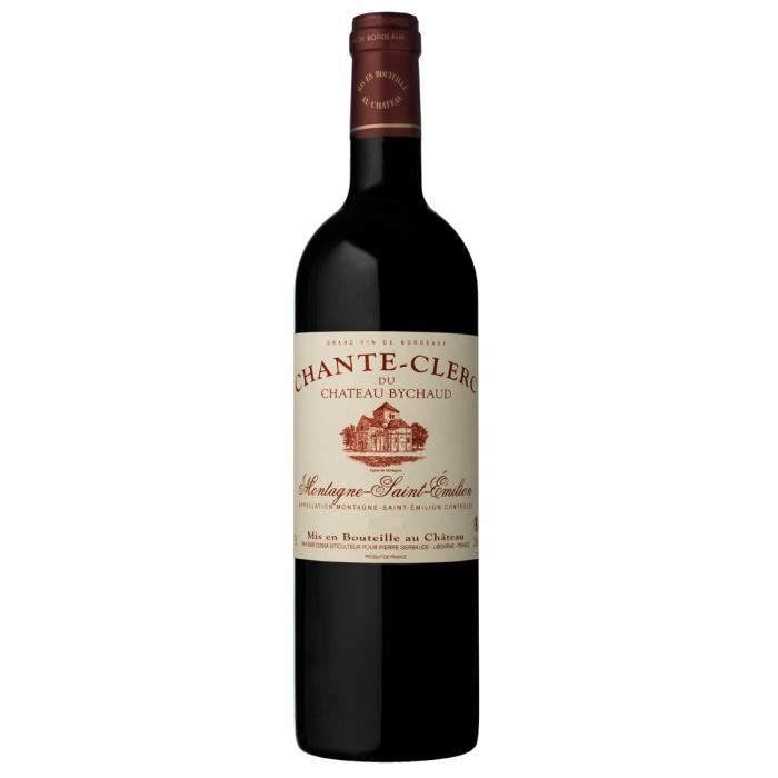 Chante-Clerc du Château Bychaud 2017 Montagne Saint-Emilion - Vin rouge de Bordeaux