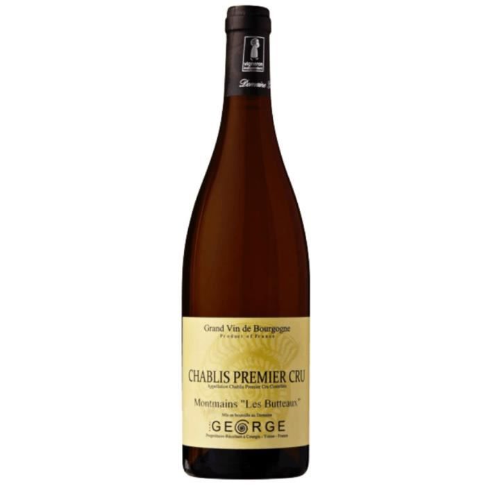 Domaine George 2018 Chablis 1er cru Montmains les butteaux Vin Blanc