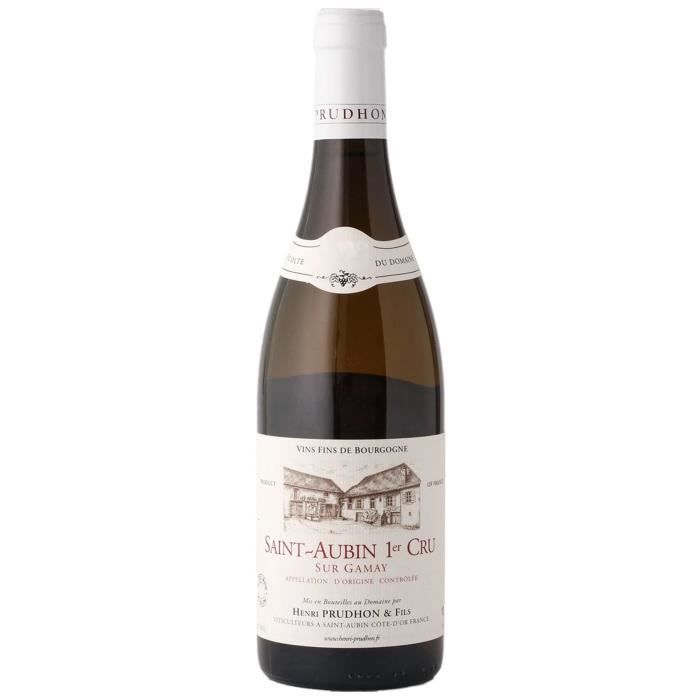Domaine prudhon 2018 Saint Aubin - Vin blanc de Bourgogne