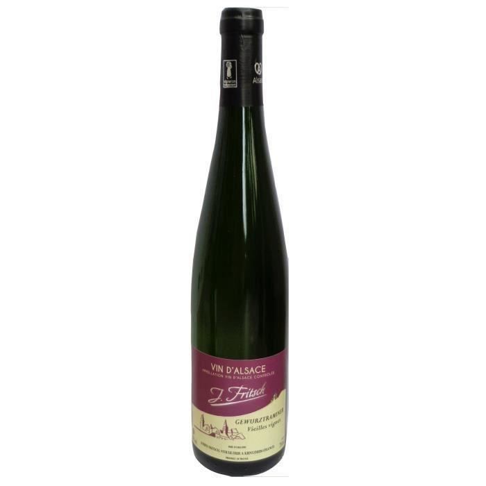 Domaine Fritsch Joseph 2017 Gewurztraminer - Vin blanc d'Alsace