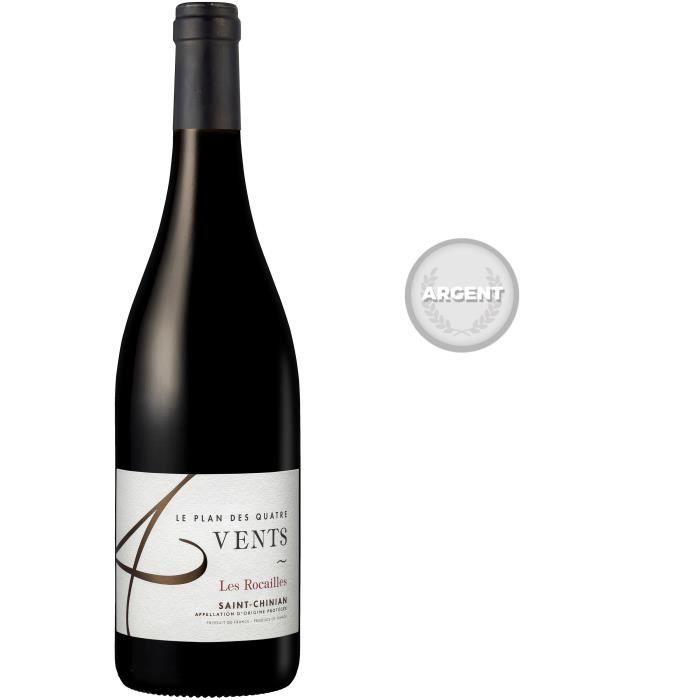 Le Plan des Quatre Vents Les Rocailles 2018 Saint-Chinian - Vin rouge de Languedoc