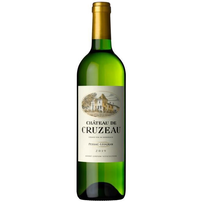 Château de Cruzeau 2018 Pessac-Léognan - Vin blanc de Bordeaux