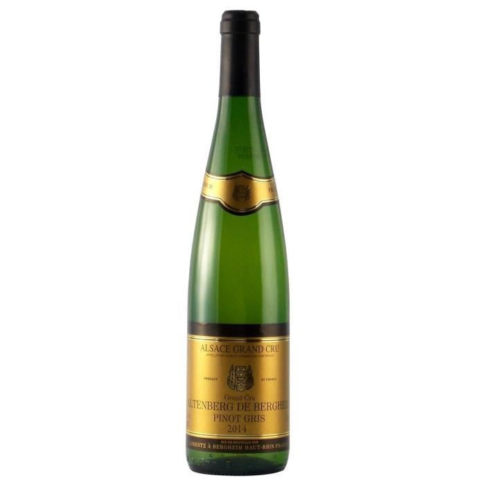 Gustave Lorentz 2014 Pinot Gris Grand Cru - Vin blanc d'Alsace - Bio