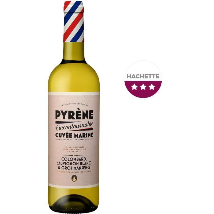Pyrène Cuvée Marine 2018 Côtes de Gascogne - Vin blanc de Sud-Ouest