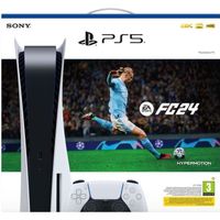 Console PlayStation 5 - Édition Standard - Sony - Blanc - 825 Go - Bundle - EA Sports FC 24
