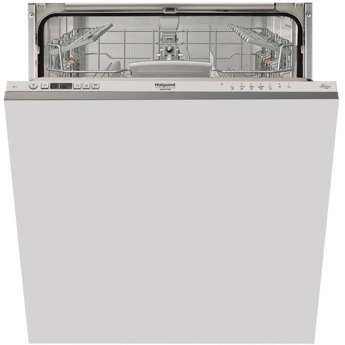 HOTPOINT HIC 3C24 - Lave vaisselle encastrable - 14 couverts - 44 dB - A++ - L 60 cm - Moteur induction