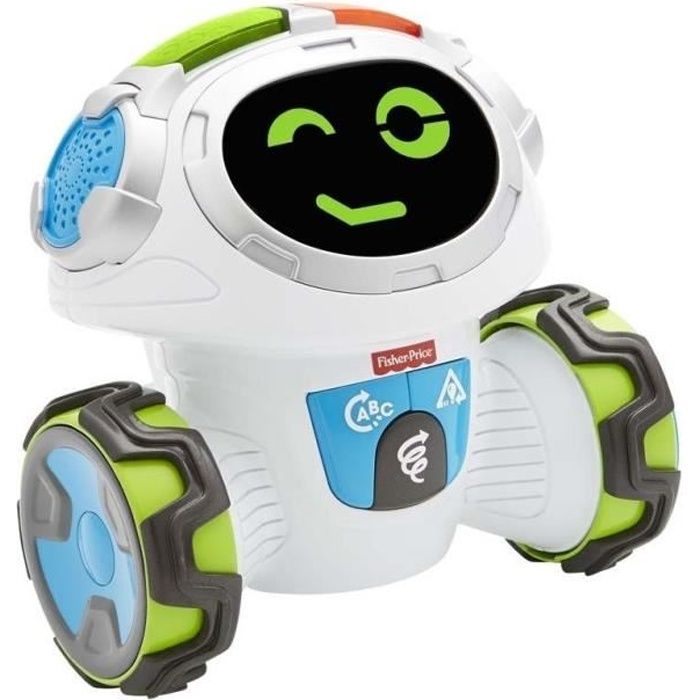 FISHER-PRICE - Mouvi Le Robot - Jouet Intéractif pour enfant - 3 ans et +