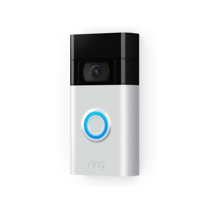 RING - Caméra de surveillance - V-Doorbell 2nd Gen Sat. Nick SP