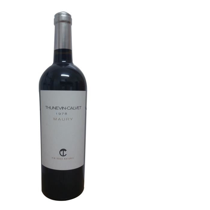 Thunevin Calvet 1978 Maury - Vin rouge du Languedoc Roussillon