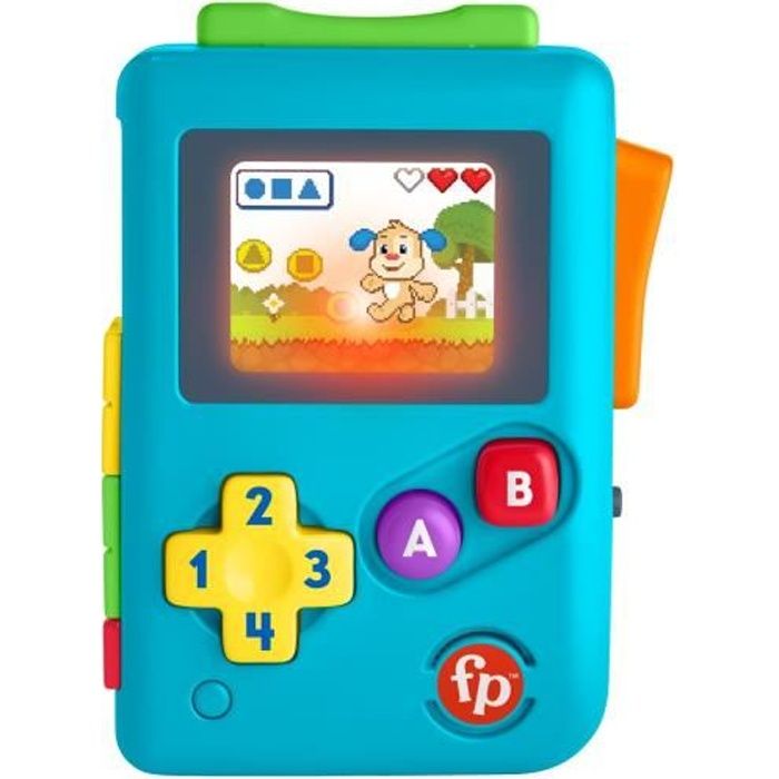 Fisher-Price - Ma première console de jeu Rires et Éveil - Jouet d’Éveil Musical - De 6 à 36 mois