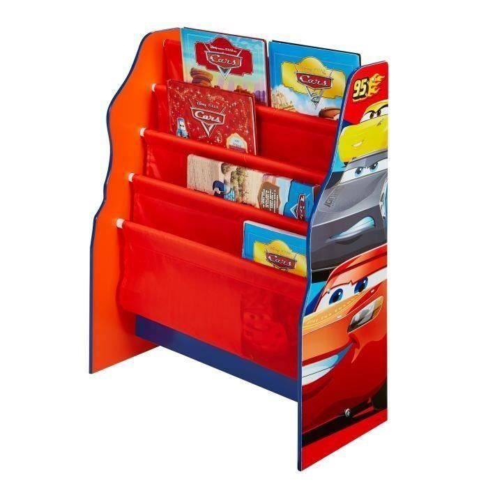 CARS Bibliothèque enfant Range Livres