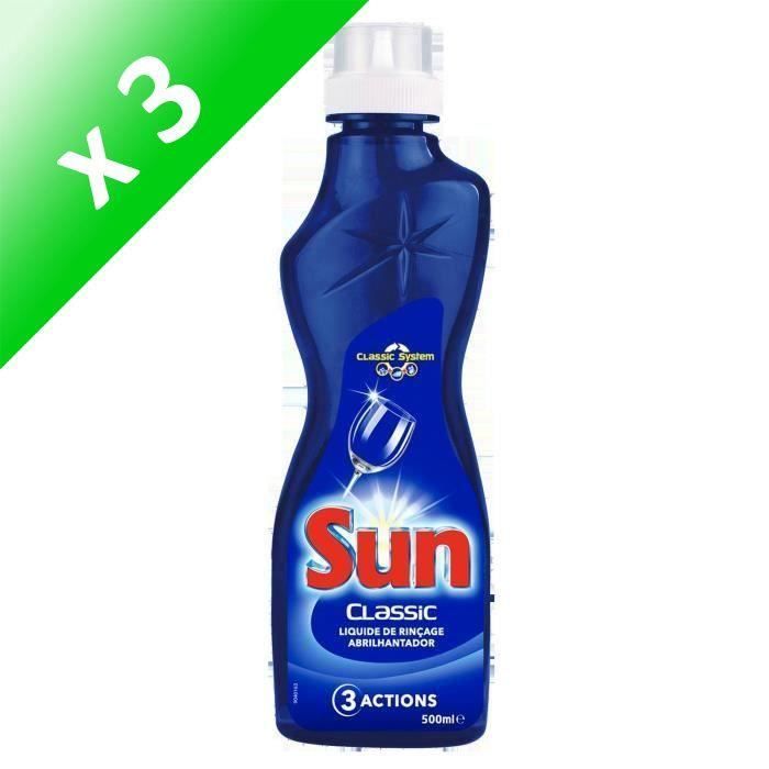 SUN Rinçage Standard - 500 ml (Lot de 3)