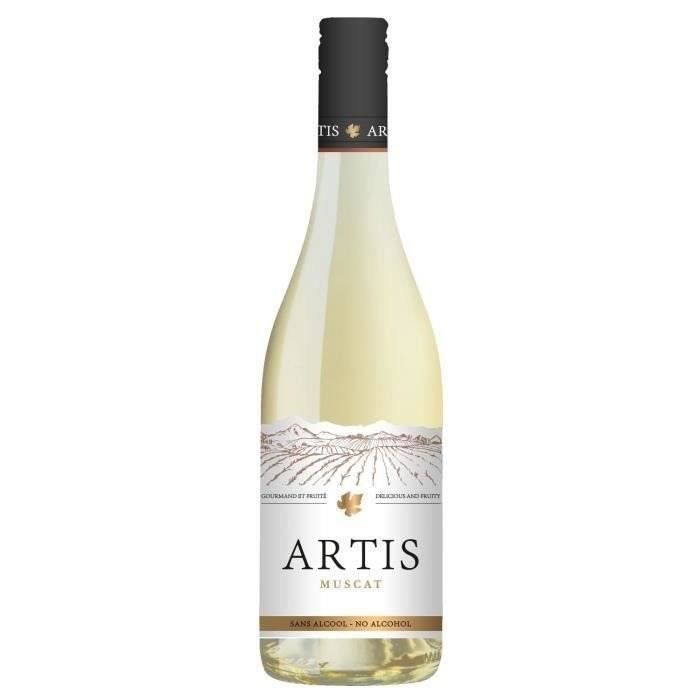 Artis Muscat - Vin sans alcool - Blanc