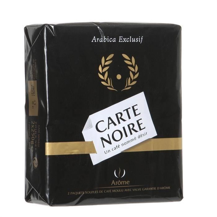 CARTE NOIRE Café moulu Classique 2x250g