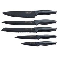 Set de 5 couteaux noir Royalty Line