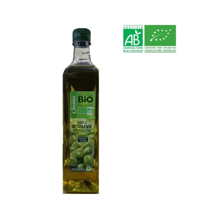 CASINO BIO Huile d'Olive 75 cl
