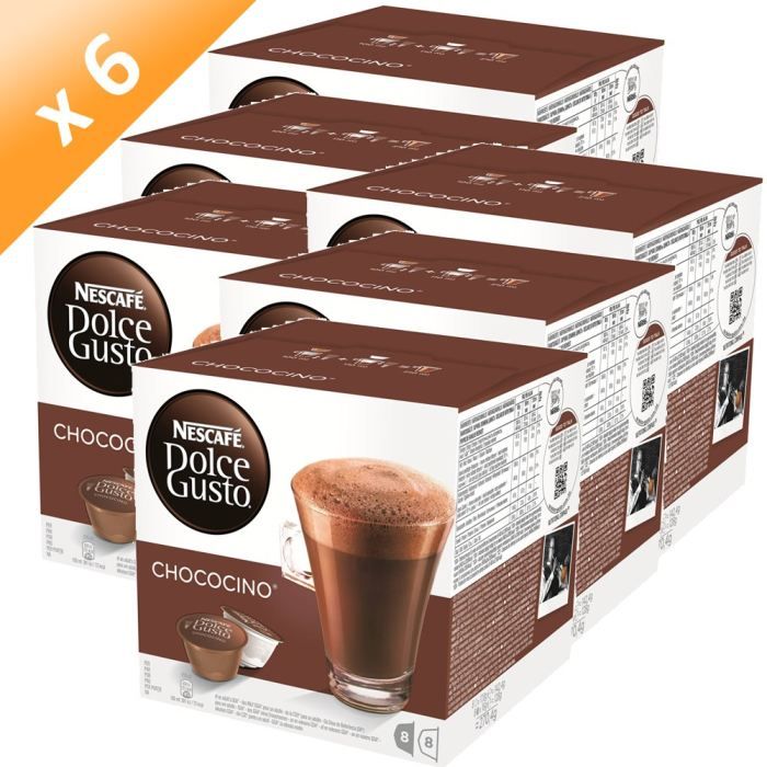 DOLCE GUSTO Chococino 16 Capsules 270g (x6)