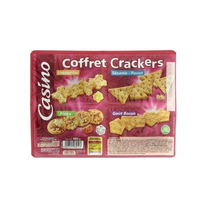 Coffret CRACKERS 380g
