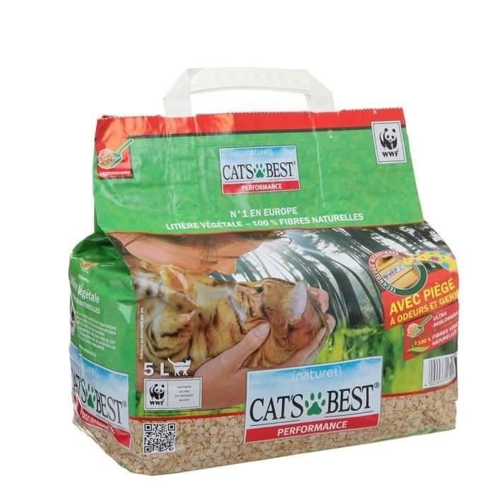 CAT'S BEST Litière Performance - Pour chat - 2,3 kg