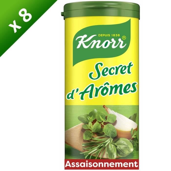 KNORR Assaisonnement En Poudre Plein Sud Tube - Lot de 8x 60 g