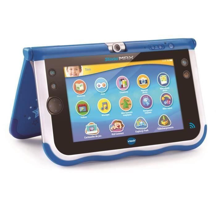 VTECH - Console Storio Max 7- Bleue - Tablette Éducative Enfant 7 Pouces