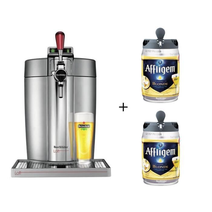KRUPS VB700E00 Beertender Beertender Loft + 2 fûts Affligem