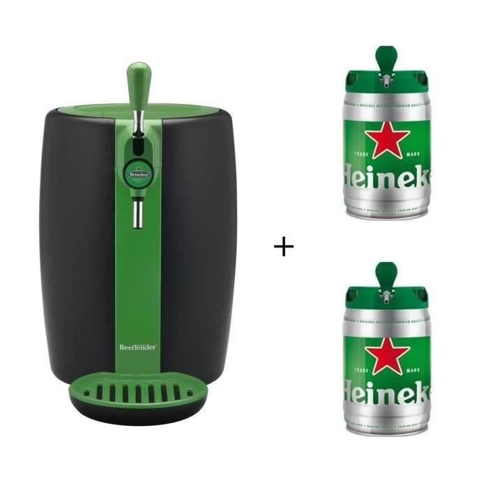 SEB VB310310 - Beertender Green Limited Edition + 2 fûts Heineken