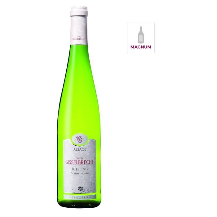 Magnum Gisselbrecht 2017 Riesling - Vin blanc d'Alsace