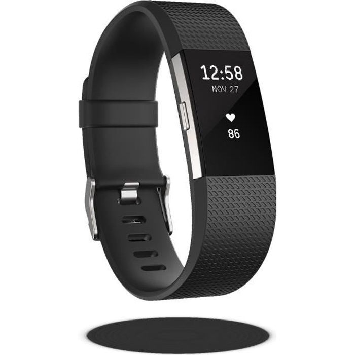 Charge 2 Bracelet Black Large