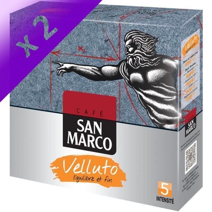 [LOT DE 2] San Marco Velluto Mlu 2x250g