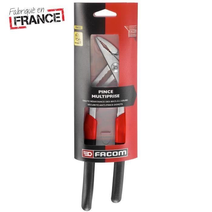 Pince Multiprise à becs fins FACOM - 180.CPEPB - 7 positions de réglage