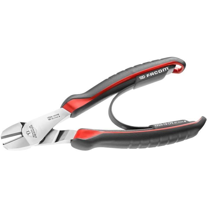Pince Coupante diagonale longueur 180 mm FACOM - 192A.18CPEPB