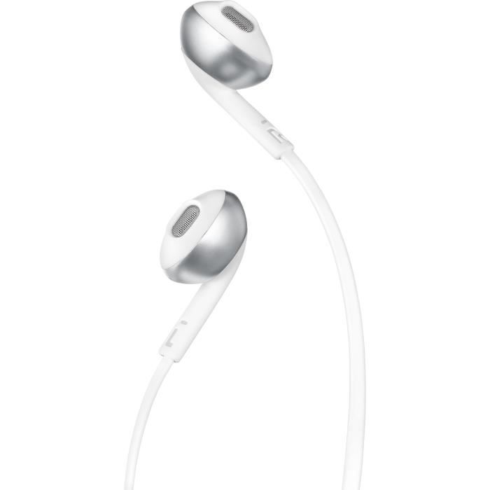 JBL T205CRM Ecouteurs Bluetooth intra-auriculaire filaire - Pure Bass