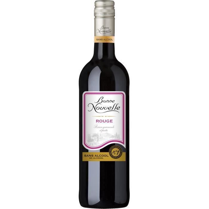 Bonne Nouvelle - Classique - Rouge - Boisson à Base de Raisin - Sans Alcool