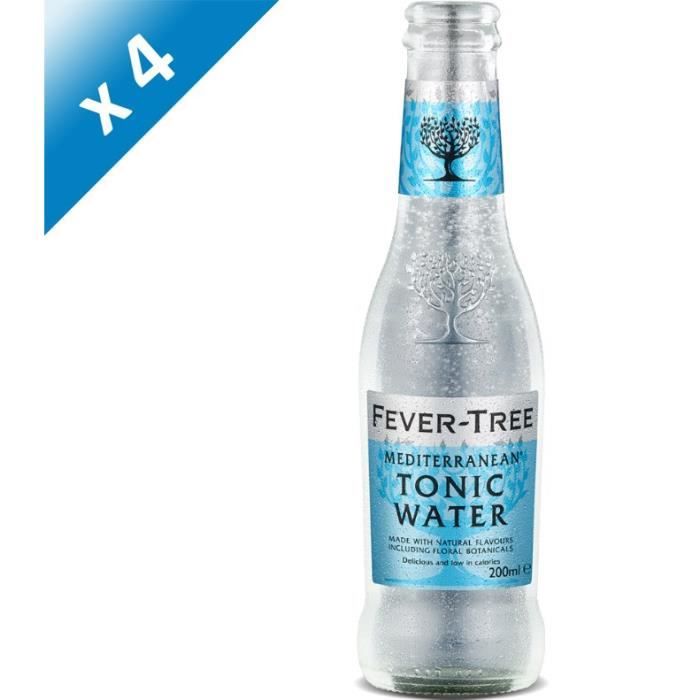 Fever-Tree - Mediterranean Tonic Water - Sodas - 4 x 20 cl