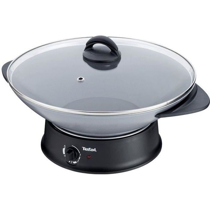TEFAL WK302013 Wok électrique et fondue - Noir