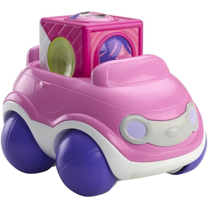 FISHER-PRICE Bloc véhicule voiture rose